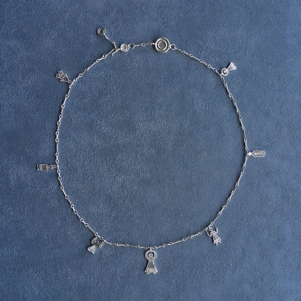 Sterling Silver Holiday Necklace