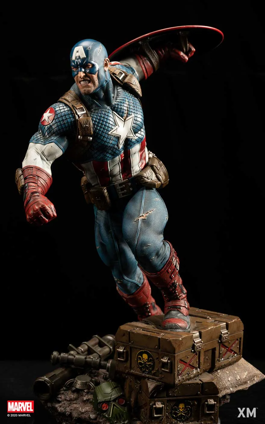 Ultimate Captain America Version B Statue