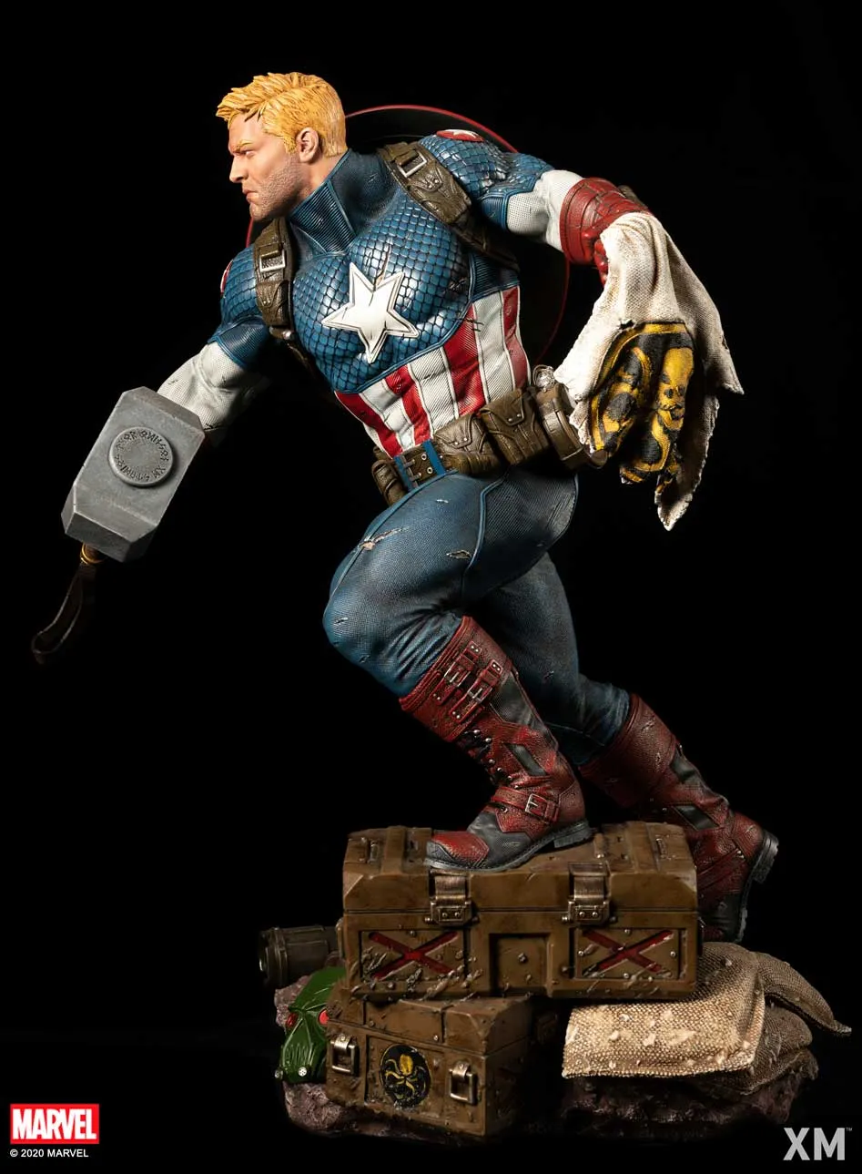 Ultimate Captain America Version B Statue