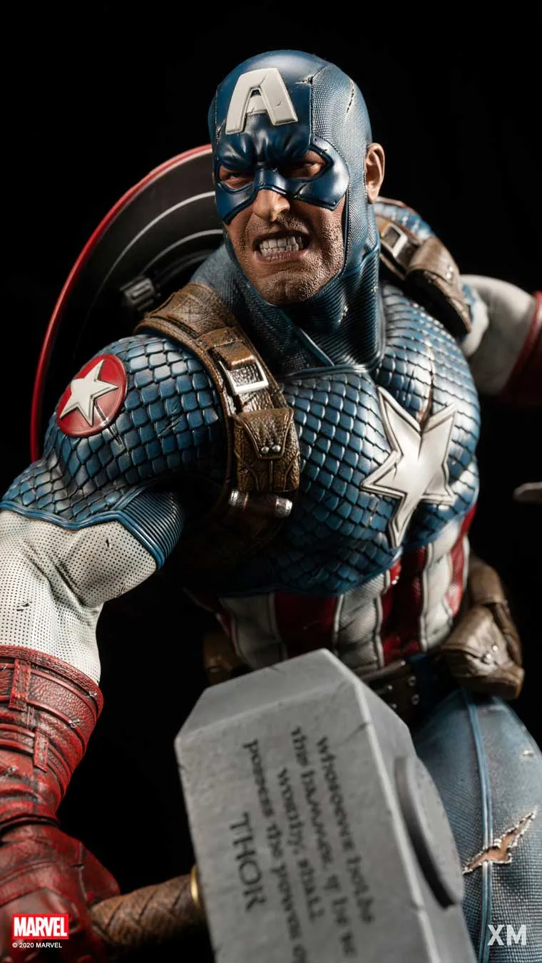 Ultimate Captain America Version B Statue