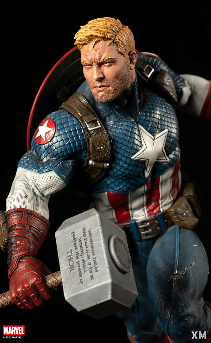 Ultimate Captain America Version B Statue