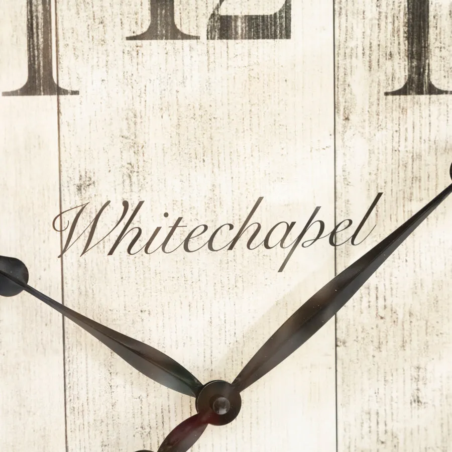 Vintage Whitechapel Wall Clock - Arabic Numerals