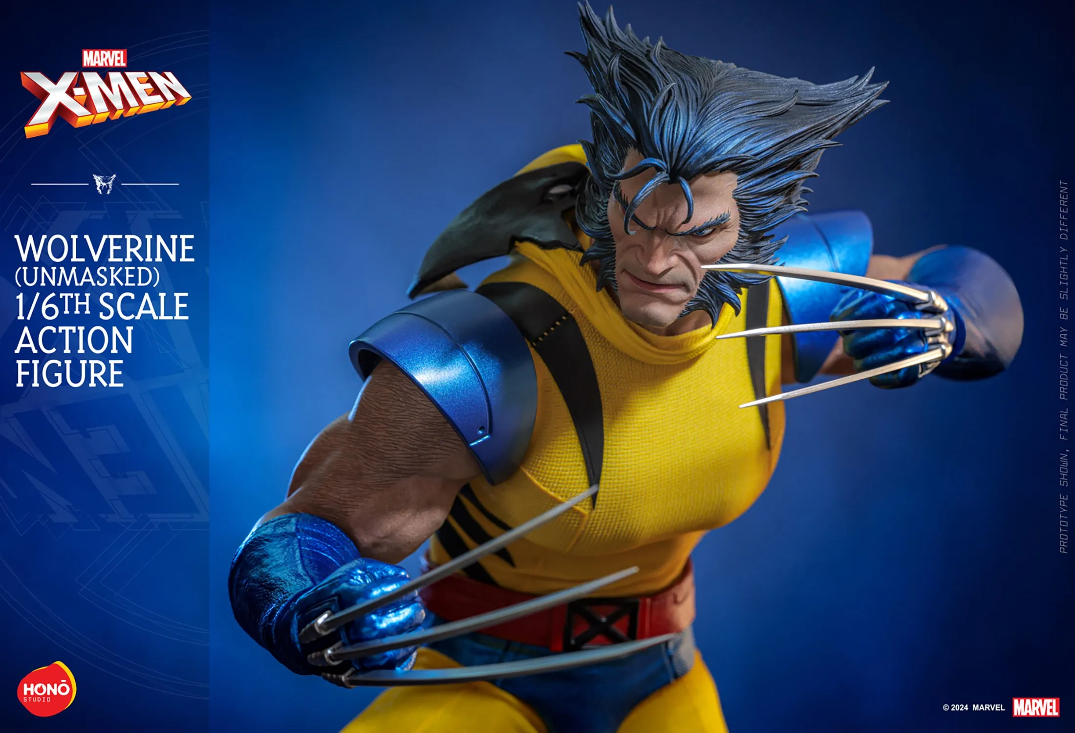 Wolverine (Unmasked) Sixth Scale Figure