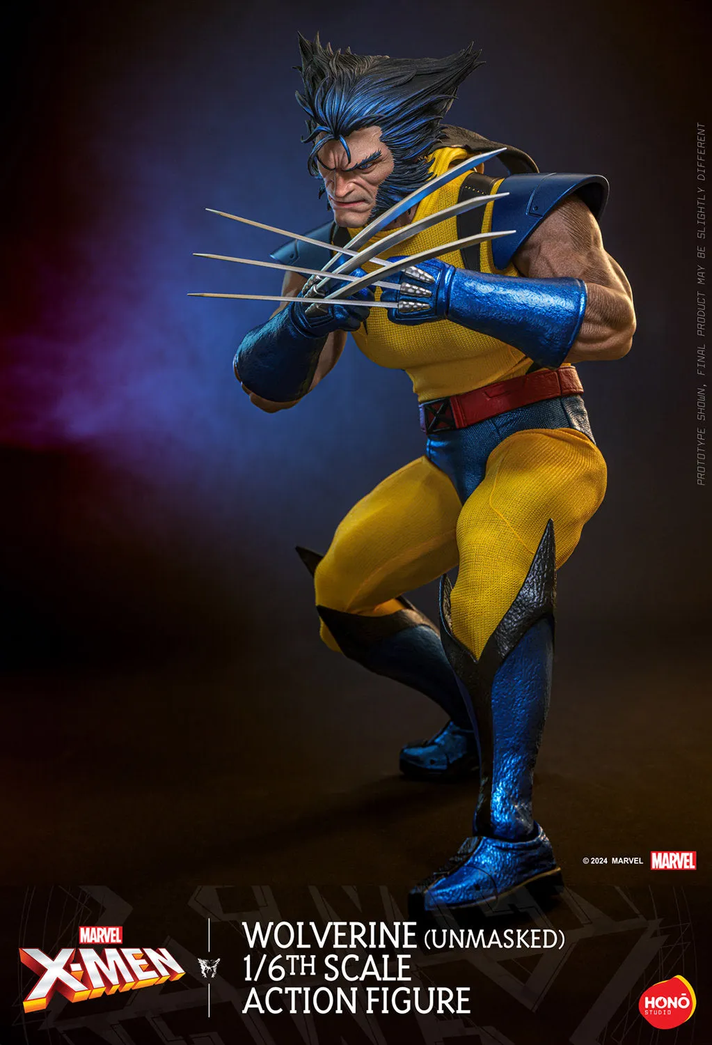 Wolverine (Unmasked) Sixth Scale Figure